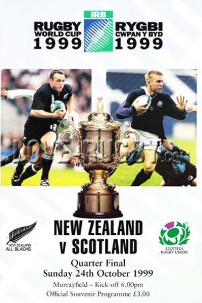 Scotland New Zealand 1999 memorabilia